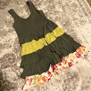 Vtg Matilda Jane Ruffle Tunic